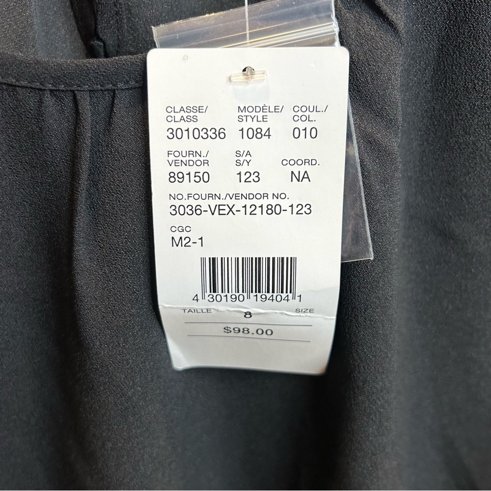 Laura Cutout Detail Blouse Black - Picture 12 of 12